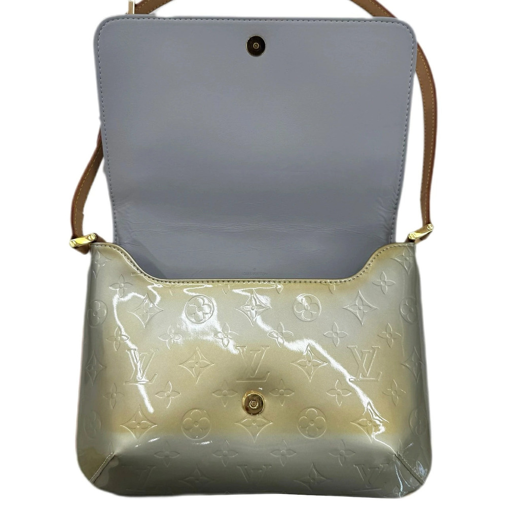 Louis Vuitton Patent Shoulder Bag Street Baby Thompson Vernis Vernis Blue - Picture 3 of 11